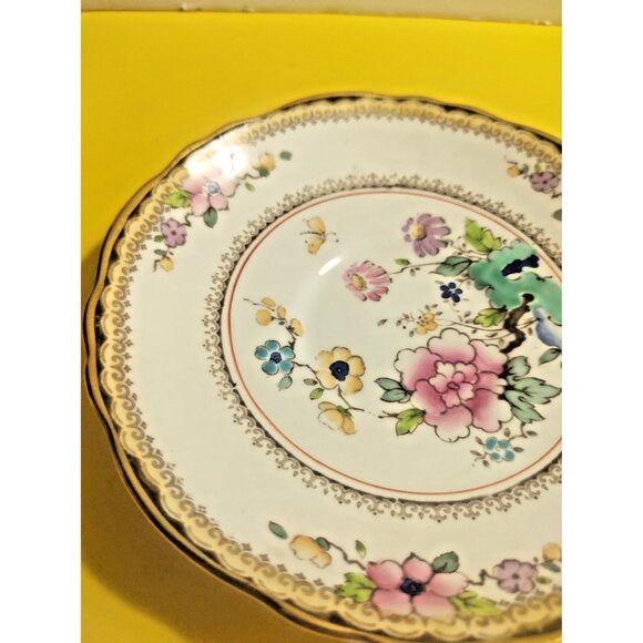 Crown Staffordshire Hand Painted Tea Cup & Saucer Set Patt.# 15308 1930's - Picture 8 of 11